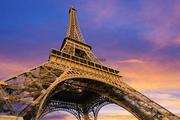 Eiffel Tower FROM BELOW