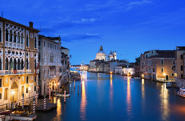 Grand Canal, Salute Basilica,Venice, Italy