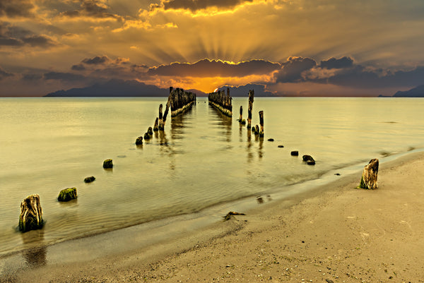 Lost Pier into Sunset